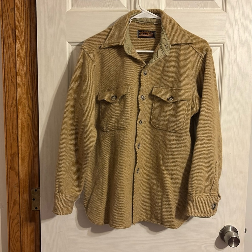 Vintage Wool Shirt Jacket